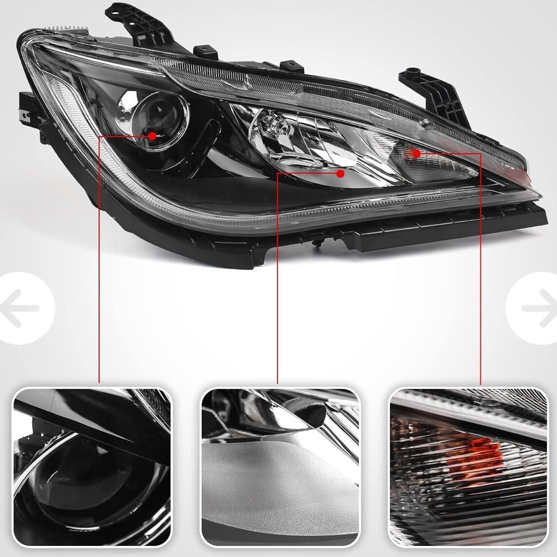 2017 - 2020 Chrysler Pacifica Voyager Passenger RH Xenon HID 