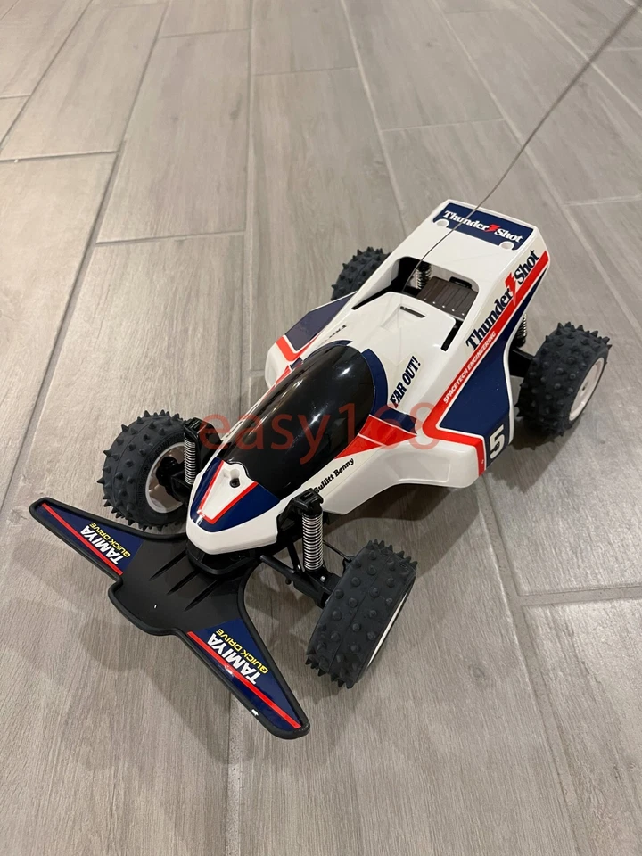 New TAMIYA 1/14 RC THUNDER SHOT VINTAGE RARE 1988 QD Quick Drive Kyosho - Image 4 of 4