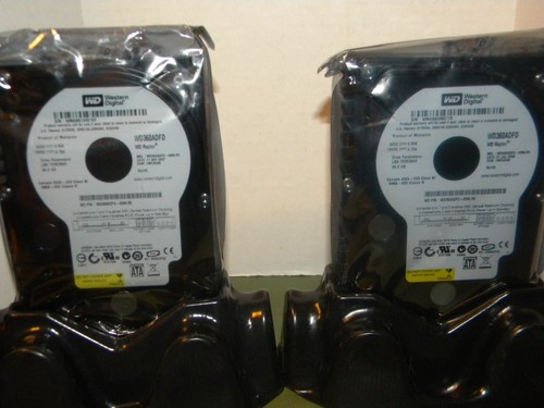 2 NEW Western Digital Raptor WD360ADFD 36GB 10000RPM 16MB Cache SATA 3.5'' Inch - Picture 7 of 7