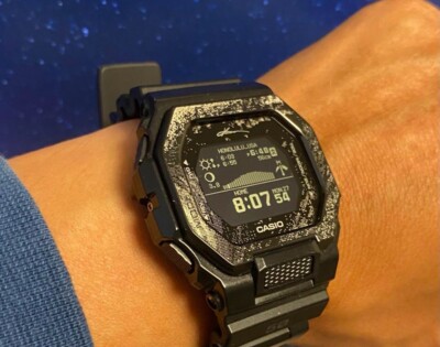 Casio G-shock G-lide KANOA IGARASHI Signature Model GBX-100NS-1JR From Japan
