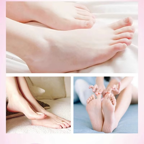 Goat Milk Exfoliating Foot Peel Mask Baby Soft Feet Remove Dead Skin Calluses - Picture 9 of 9