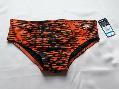 RARE Speedo Matrix Swim Brief Pair Size 36