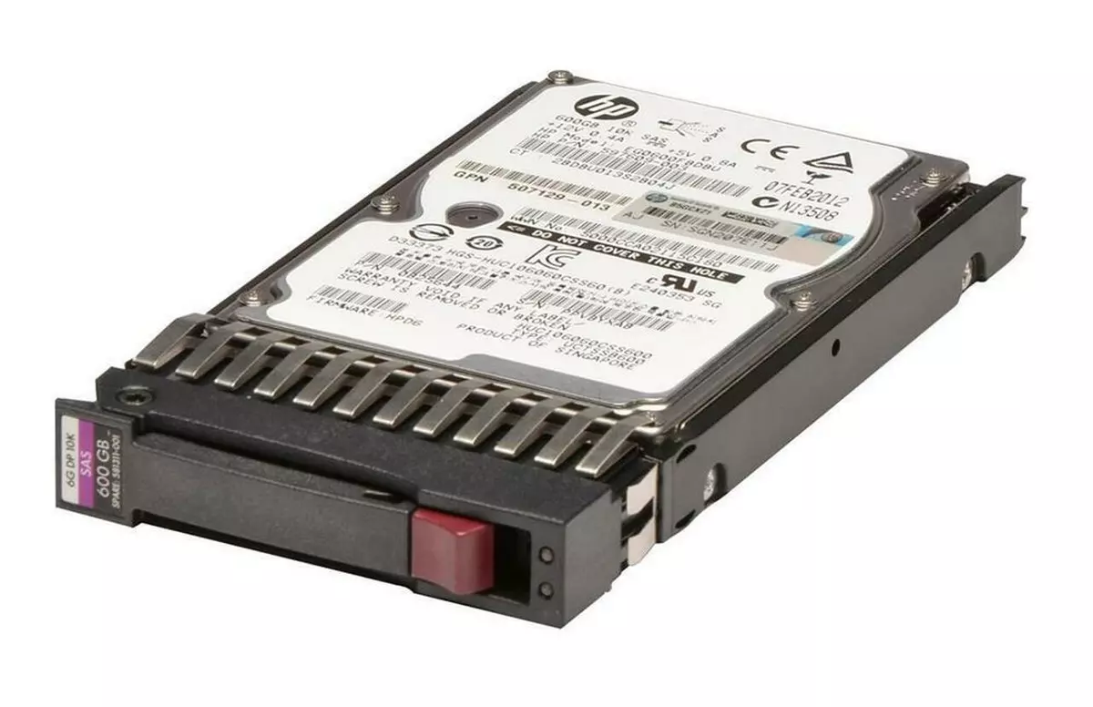 HP 600GB 6G SAS 10K rpm SFF 2.5'' Enterprise Hard Drive 581311-001