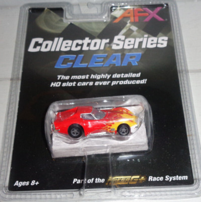 AFX Auto für (Faller, AMS) 50022055 Corvette C3 1970 rot/gelb Flammen