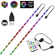 5V 3P SATA Controller ARGB LED Strip Computer Light 0.5m 1m 2m Fr ASUS AURA SYNC