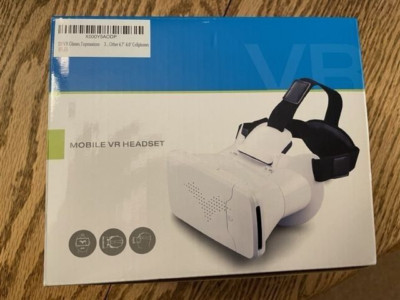 TOPMAXIONS Mobile VR Headset 3D VR Glasses for Mobile Games and Movies