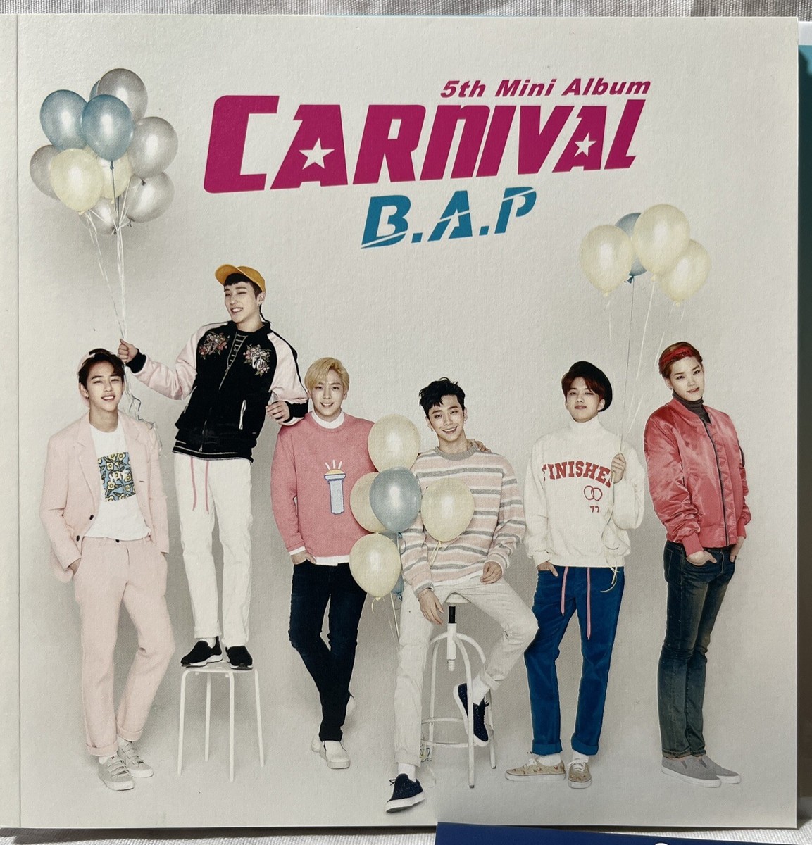 B.A.P - Carnival Signed Autographed CD Mini Album Promo K-Pop 2016