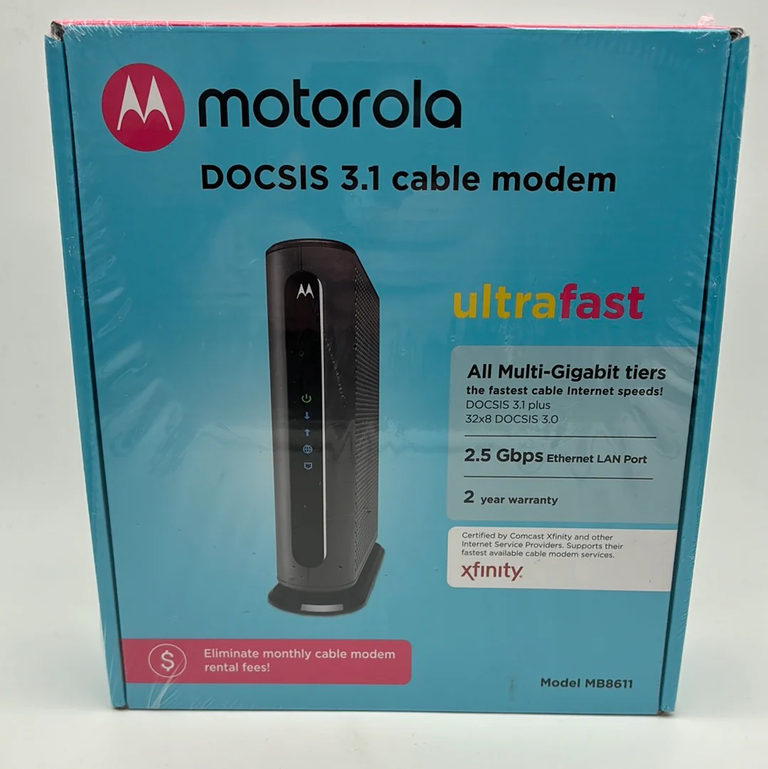 New Motorola DOCSIS 3.1 Cable Modem MB8611 Sealed eBay