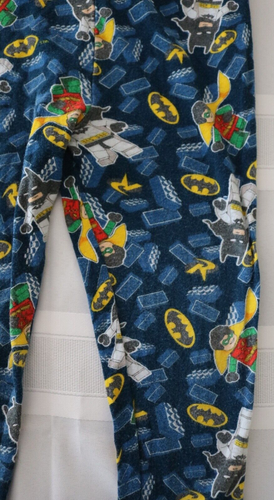 Boy's Pajamas LEGO BATMAN 2 Pc PJ's Set Size 4 Snug Fitting Wormser SaraMax - Picture 8 of 11
