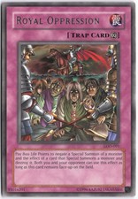 Yugioh - Royal Oppression LOD-091 Unlimited - Legacy of Darkness