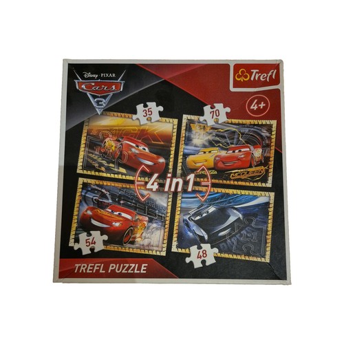 Autos 3 Trefl Puzzle 4 in 1 - Bild 1 von 4