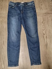 Lucky Brand Jeans Womens 12/31 Ava Super Skinny Blue Mid Rise Stretch Denim