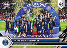 2025-26 UCL Topps Now Paris Saint-Germain UEFA Champions Team Photo 138
