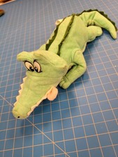 Fisher-Price Star Bean Alligator Plush Toy Green Stuffed Animal Crocodile Gator
