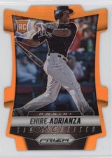 2014 Panini Prizm Orange Prizm Die-Cut 54/60 Ehire Adrianza #186 00q0