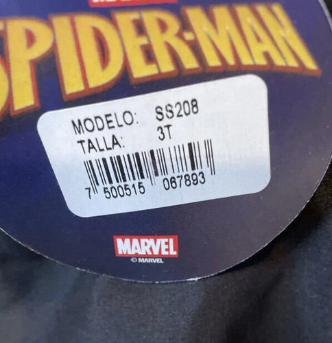 Marvel Spiderman Protector Tshirt & Short Set for Toddlers Sz 3T - 第 6/6 張圖片