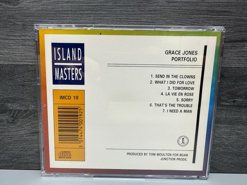 Grace Jones : Portfolio CD (2004) Fast Free Postage - Imagen 2 de 3