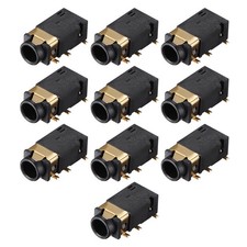 3.5 mm Audio Jack Connector PCB Mount Female Socket 6 Pin PJ-311D/PJ-342B 10pcs