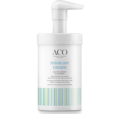 ACO Minicare Cream 350g | Unscented Moisturiser for Dry & Sensitive Skin