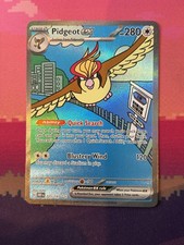 Pokemon Card Pidgeot ex Obsidian Flames Special Illustration Rare 225/197 NM