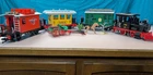Vtg Playmobil Western Theme Train Set 3958 And 4121 Cattle Car Train Set Lot G