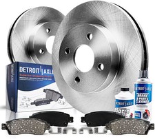 Detroit Axle Front Disc Rotors Brake Pads for 2016 2017 2018 Toyota Yaris