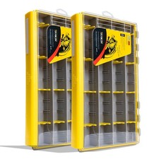 Deluxe Fishing Tackle Box, Waterproof 3600  3700 Terminal Tackle Trays, Orga...