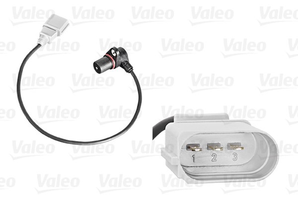 Kurbelwellensensor Impulsgeber Valeo 254101 FüR VW Audi Porsche Seat Skoda B5 TT-image