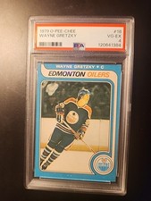 WAYNE GRETZKY ROOKIE O-PEE-CHEE #18 .. RC PSA 4