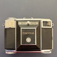 ZEISS IKON CONTESSA 35MM FILM RANGEFINDER CAMERA TESSAR 45MM F/2.8 LENS CASE