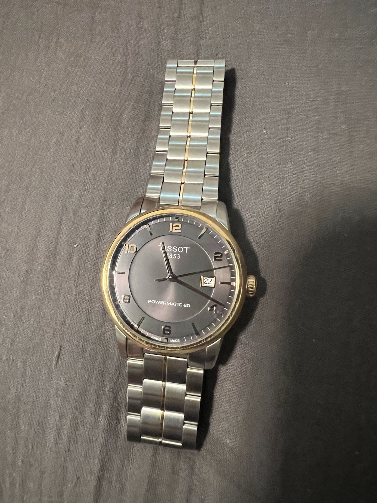 Tissot Luxury Powermatic 80 Men's Wristwatch 41mm T086.407