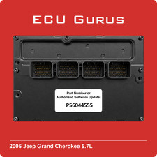 2005 Jeep Grand Cherokee 5.7l Engine Computer P56044555 Vin Programmed Ecm Pcm