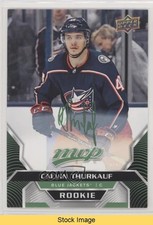 2020-21 Upper Deck MVP High Series Rookies Green Script Calvin Thurkauf READ x9h