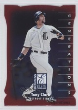 1998 Donruss Elite Generations Aspirations /750 Tony Clark #144 0q3