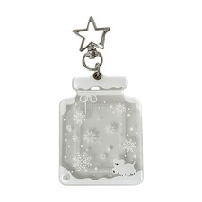 Photocard Holder Keychain Photo Card Holder Protector ID Cards Holder Keychain