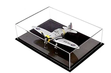 Deluxe Clear Acrylic Model Plane Display Case (A029-A)