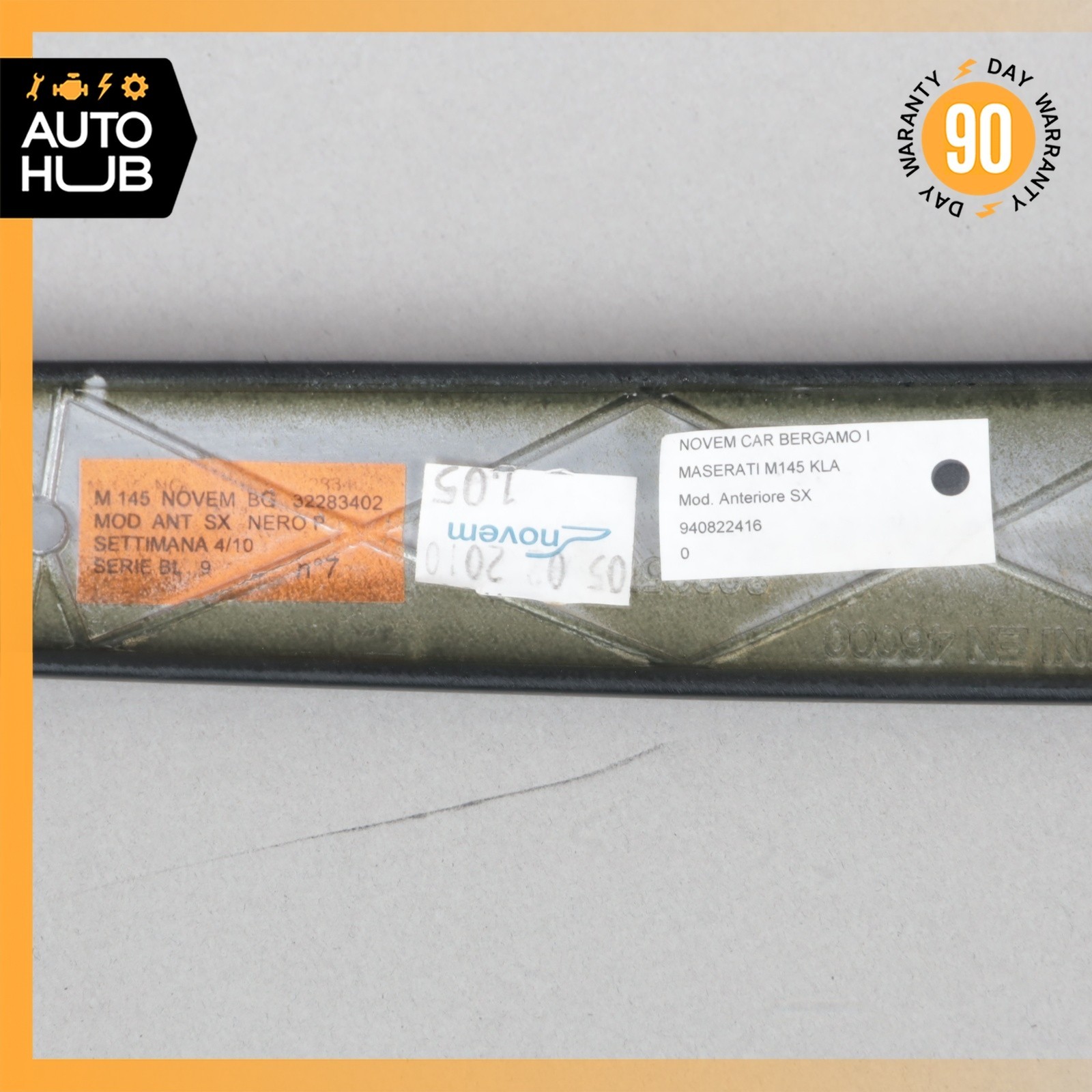 08-19 Maserati GranTurismo M145 Front Left Side Door Panel Trim 80251400 OEM