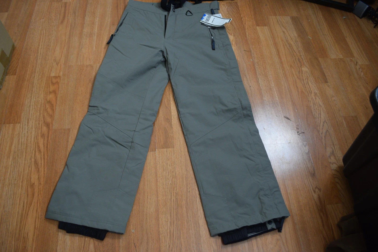 Powderhorn Men's Large Green Waterproof Breathable Ski Snow Pants New w/ Tags
