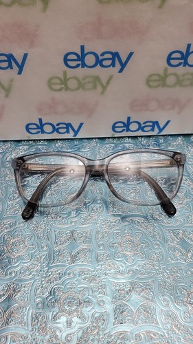 COACH HC 6139U 5176 Transparent Grey 53□15 140 Square Eyeglasses "Frames Only" - Picture 24 of 24