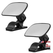 Car Mirror for Baby, 360  Adjustable Wide Angle Car Rear View Convex 2PCS