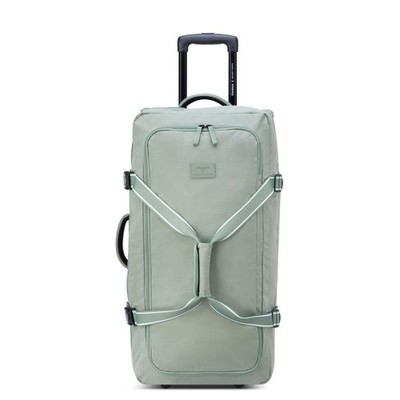On A Roll Two Wheel Rolling Travel Duffle Bag, Sage Green, 28 Inch
