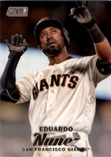 2017 Stadium Club #75A Eduardo Nunez - BB