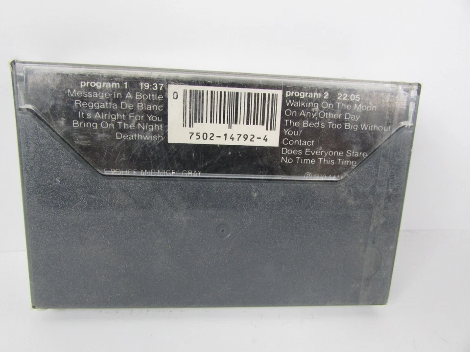 The Police Reggatta De Blanc (1979 Cassette Tape A&M Records) NEW / SEALED - Image 2 of 3