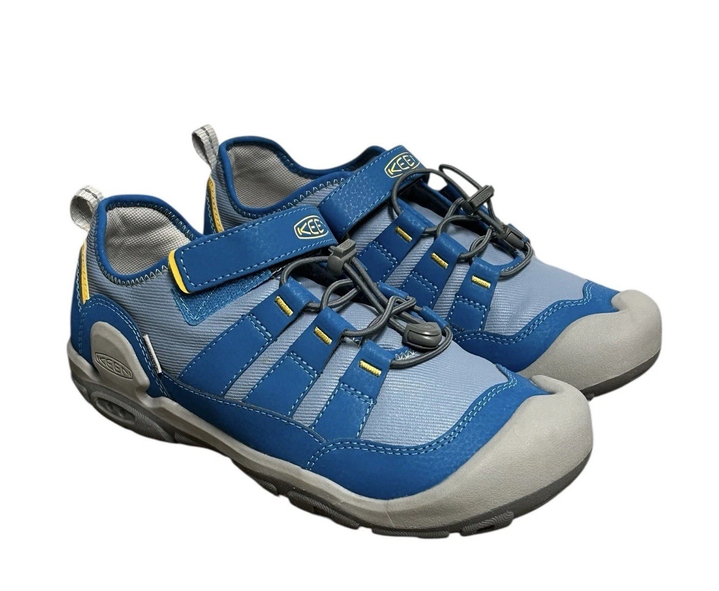 Scarpe Keen Knotch Hollow bambini giovani taglia 5 outdoor escursionismo sneaker lavabili blu