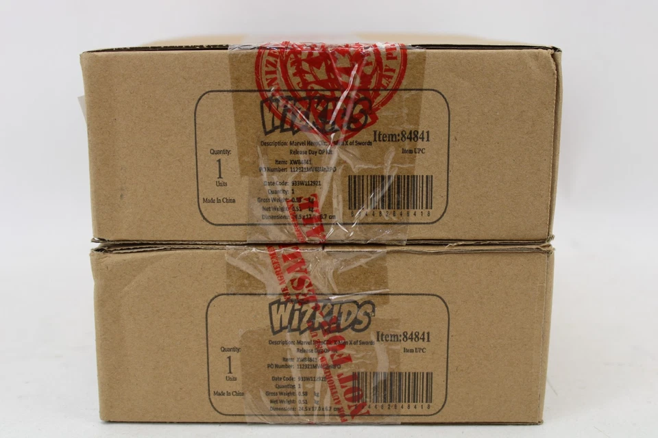 Lote de 2 kits quirúrgicos Marvel HeroClix: X-Men X of Swords día de lanzamiento nuevos/sellados nuevos de stock Foto 3 de 4