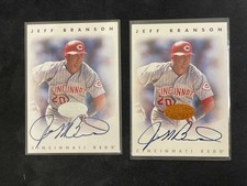 Jeff Branson 1996 Donruss Leaf Signature Series Auto Lot 2 
