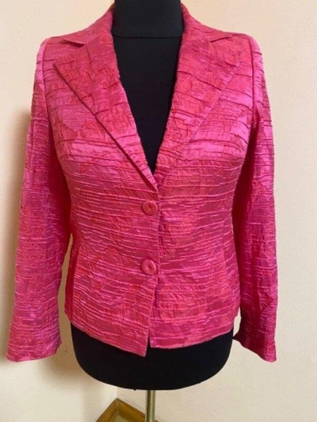 Women Akris Suit Pink 40 / L / 48