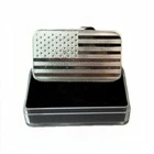 1 oz Silver American Flag Bar .999 Fine Silver