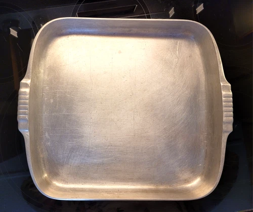 WAGNER Ware Magnalite Aluminum Roast and Bake Pan 4007-M 13x12 USA *READ ALL*