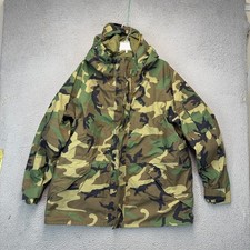Us Military Cold Weather Parka Jacket Mens Xl Green Camo Cobra Hood Waterproof Us Military Cold Weather Parka Jacket Mens Xl Green Camo Cobra Hood Waterproof